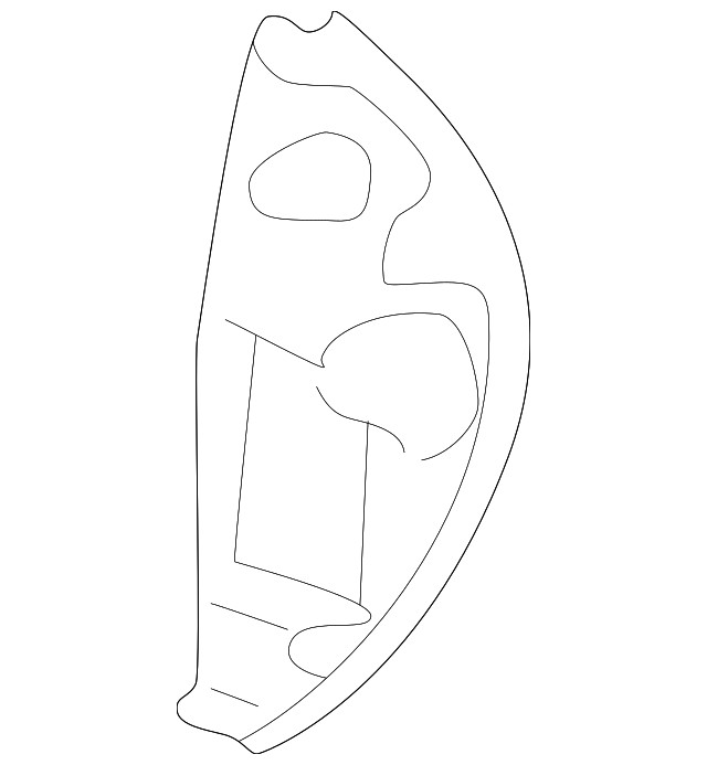 Genuine GM Side Cover 10418051