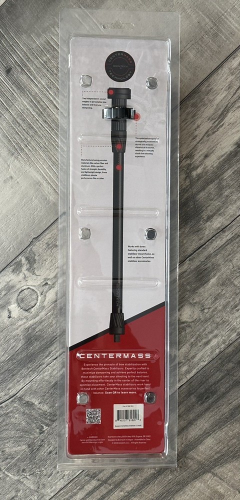 Bowtech CenterMass 12” Stabilizer