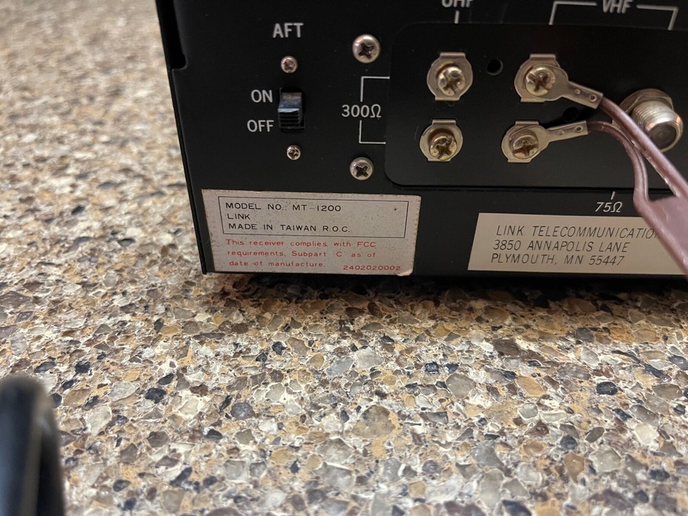 Link Television Tuner model MT1200