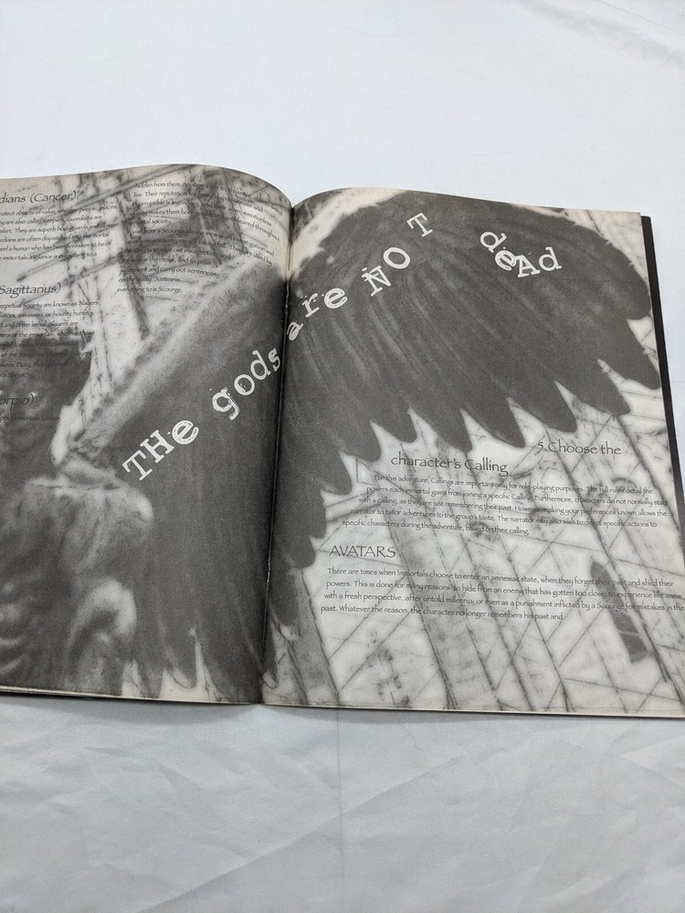 Immortal RPG Preview Introduction Book Precedence