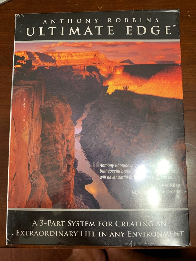 Anthony Robbins Ultimate Edge 3-Part System (CD/DVD Box Set)