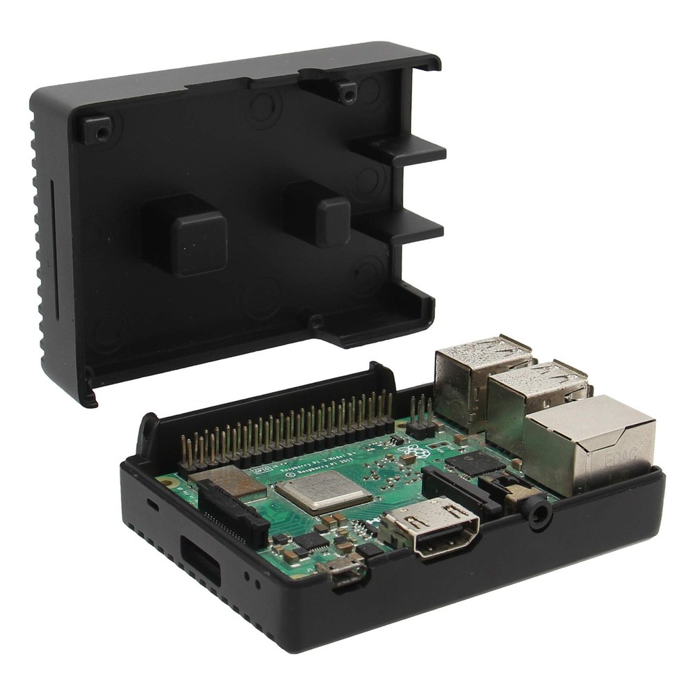 Raspberry Pi 3 B+ Aluminum Case, Heavy Duty Passive Cooling Design