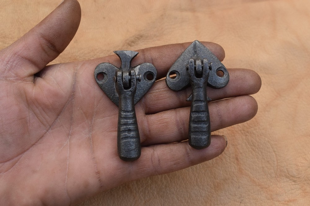 Vintage Cabinet iron Pull drop knob Handles Dresser Drawer Pulls knobs 6 pcs