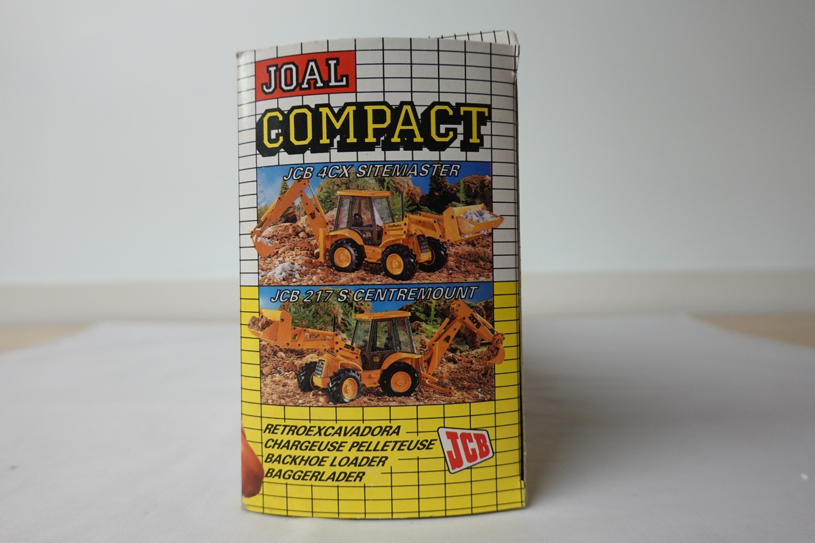 JOAL 175 JCB 4CX SITEMASTER BACKHOE LOADER 1:35 SCALE N.I.B.