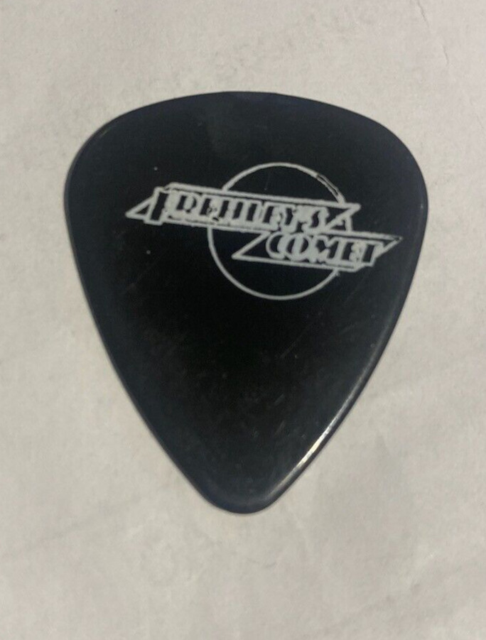 Frehley's Comet Ace Frehley signature touring pick VINTAGE white on black KISS !