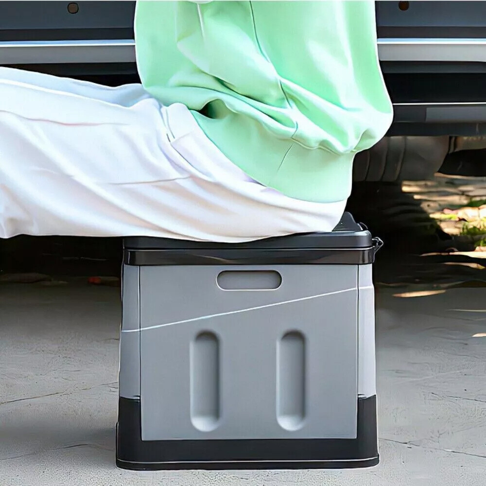 20L Portable Folding Toilet Seat For Camping Toilet Travel Hiking Outdoor Potty