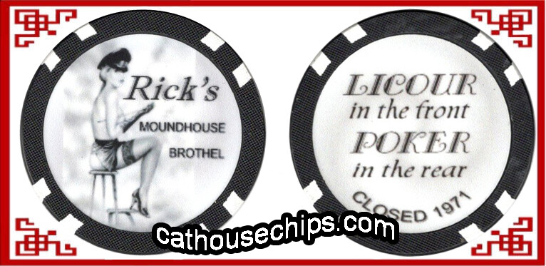 RICK'S MOUND HOUSE  Nevada Legal Brothel Chip Cat House Whore House