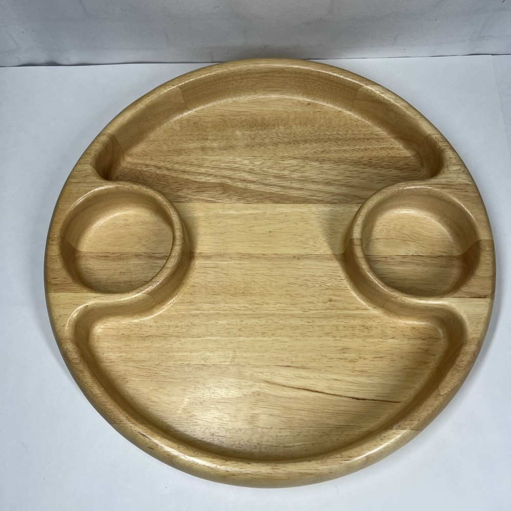 Wood Marketplace Large 16" Double Dip Tray