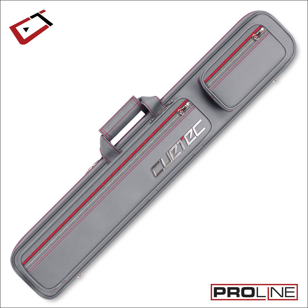 Cuetec Pro Line Gray 4x8 Soft Pool Cue Case