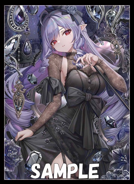 Zenless Zone Zero Black VivianBanshee doujin Card Sleeve Protector