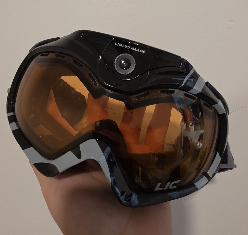 Liquid Image Camera Ski Goggles Built In Camera Snowboard Goggles Tested Working