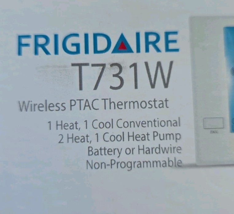 Frigidaire T731W Wireless PTAC Thermostat