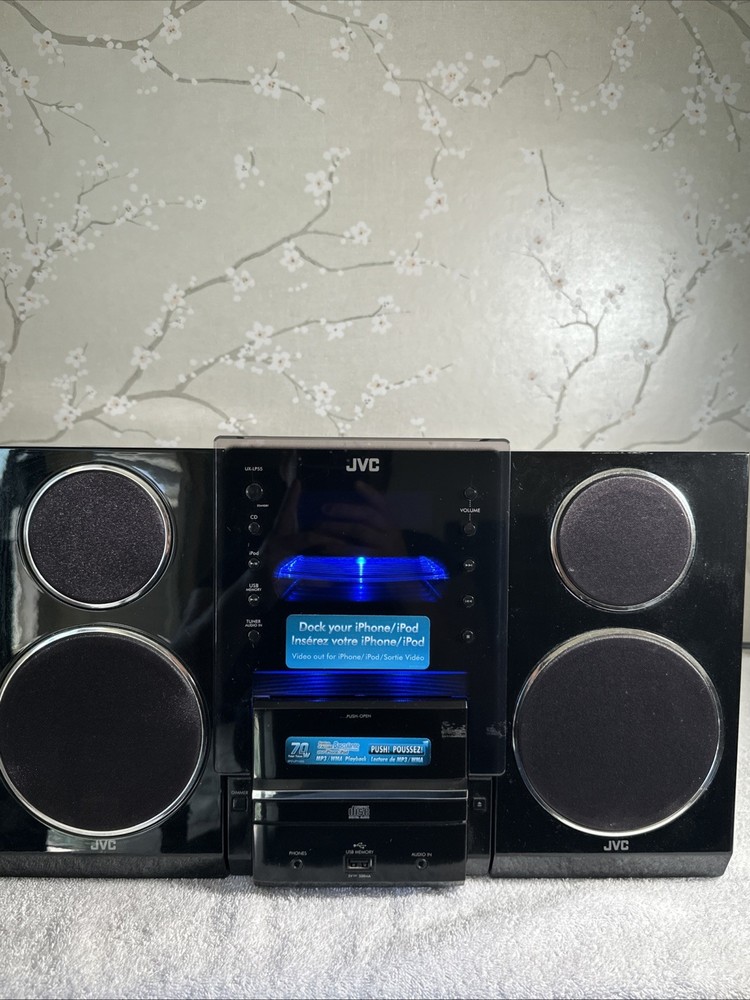 JVC CD/Radio 1-Disc Micro Component System Model NO.CA-UXLP55B