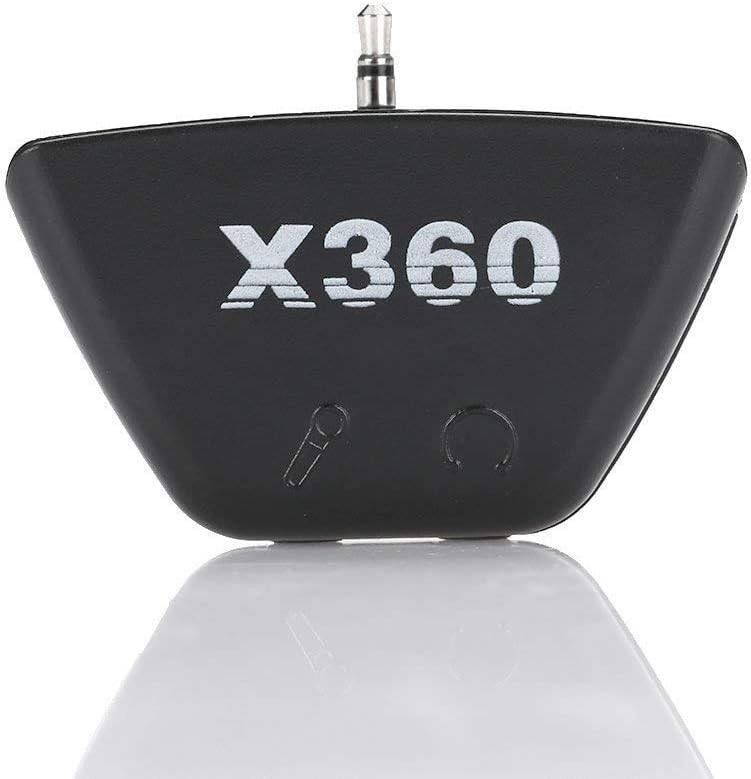 Essential 3.5mm Headset Mic Adapter for Xbox 360 - Lightweight & Durable