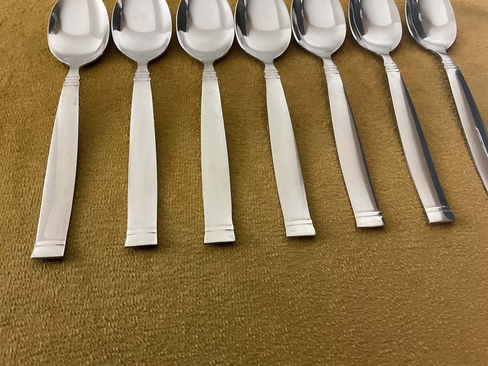 (7) Teaspoons PFALTZGRAFF PFF27 GLOSSY Stainless