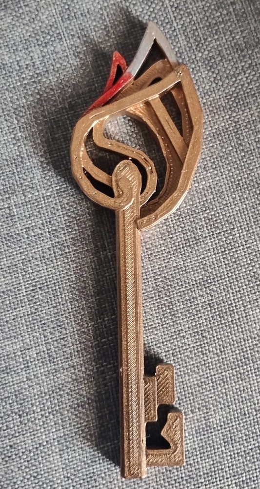 Locke & Key Matchstick Key