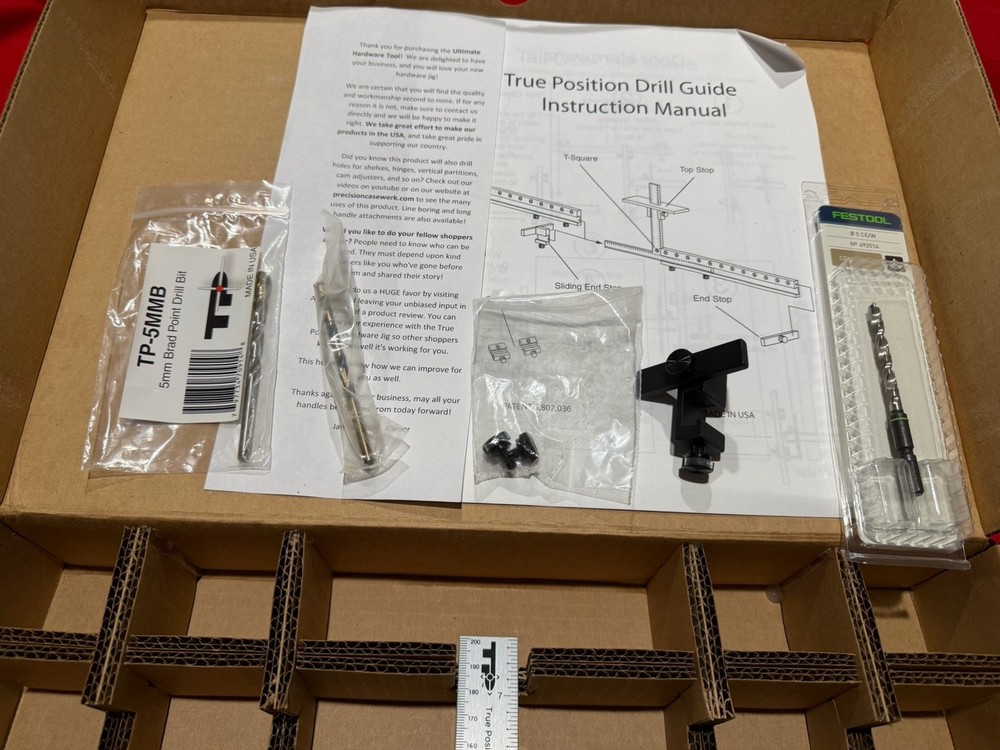 True Position Tools TP-1934 Cabinet Hardware Jig