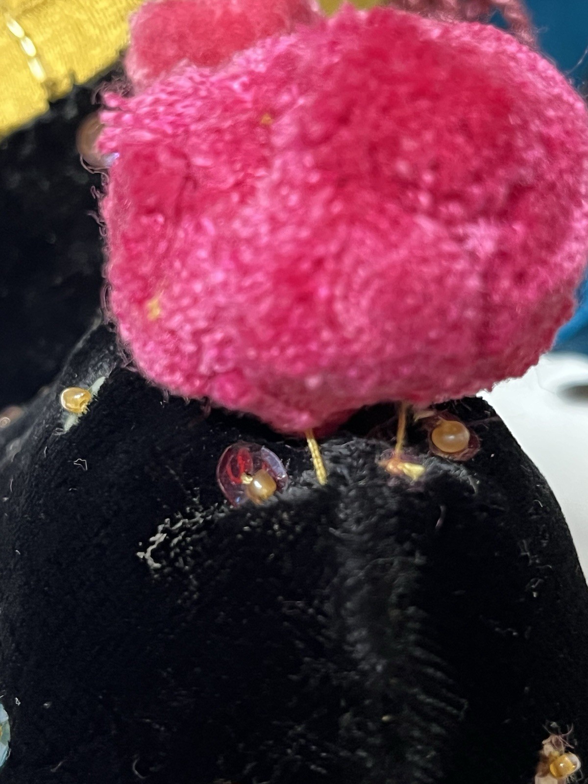 Katherine's Collection Fancy 28”Christmas Stocking Sequins,Beaded, Fringe, Bells