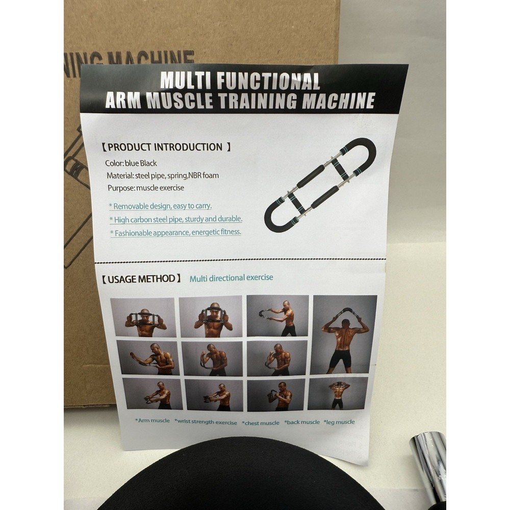 Arm Trainer Pro - Adjustable Chest Workout Equipment & Arm Trainer *Grey