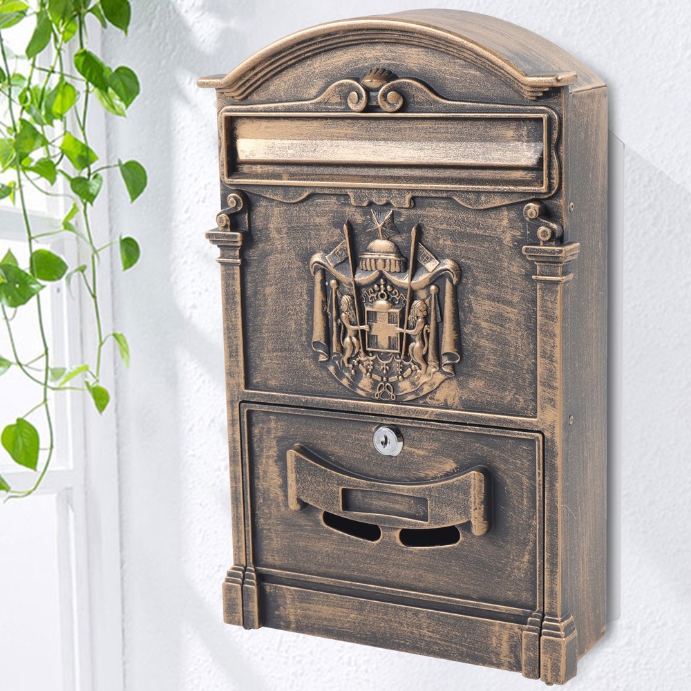 Wall Mount Mailbox European Retro Mailbox Homes Mailboxes For Outside Mail Boxes
