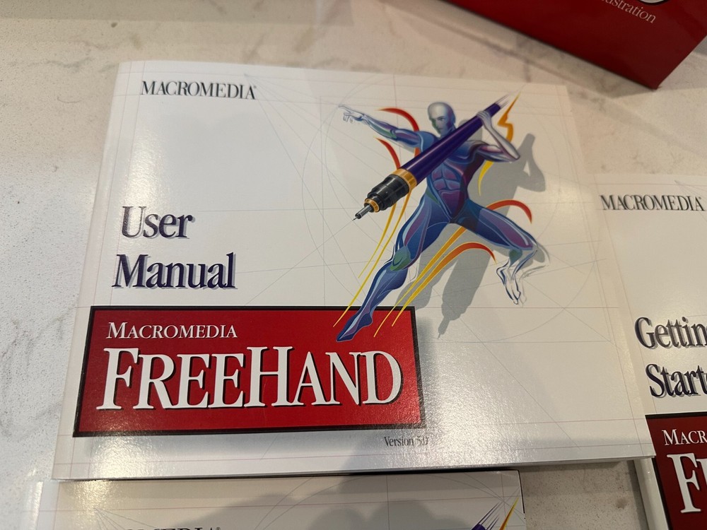 Macromedia Freehand 5.0 for Mac Macintosh Vintage Software Floppy Disk