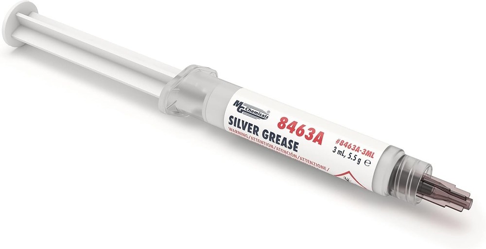 Maximum Thermal Conductive Silver Grease 3ml - Professional Electrical Lubricant