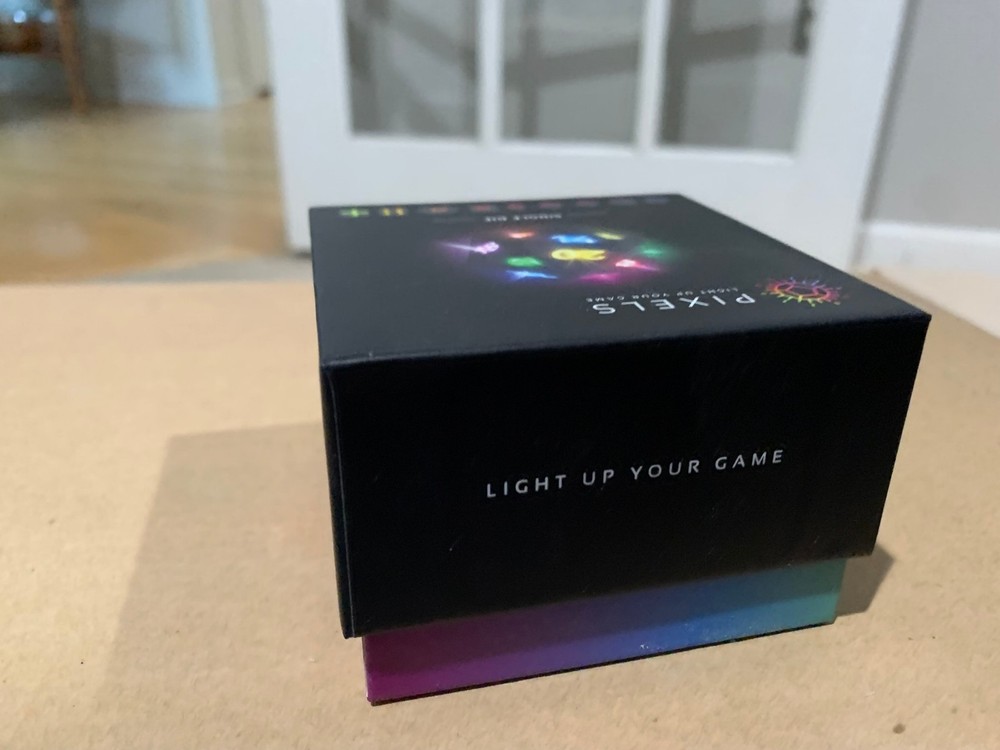 Electronic Dice - D20 (Midnight Galaxy) - RGB Polyhedral Dice, App-Controlled...