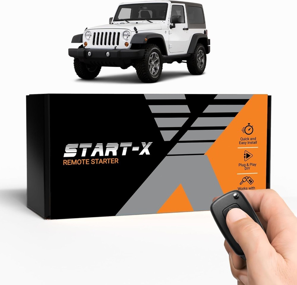 Advanced Remote Start Solution for Wrangler JK 2007-2018 | Key Fob Compatibility