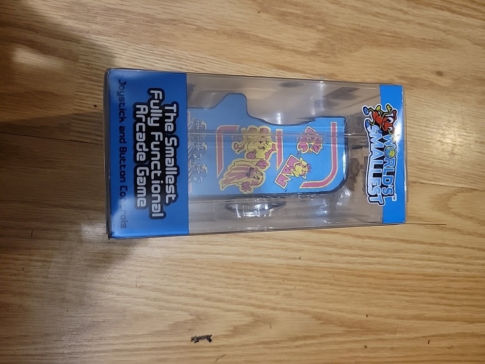 Ms. Pac-Man Tiny Arcade Game Mini Brand New Sealed Needs Battery