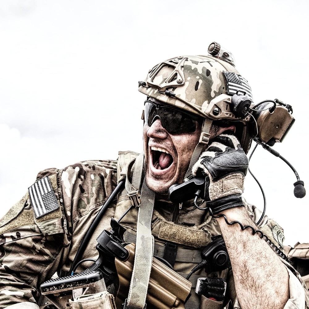 2PCS American Flag Patches, Hook & Loop Tactical Morale Patch Full Embroidery...