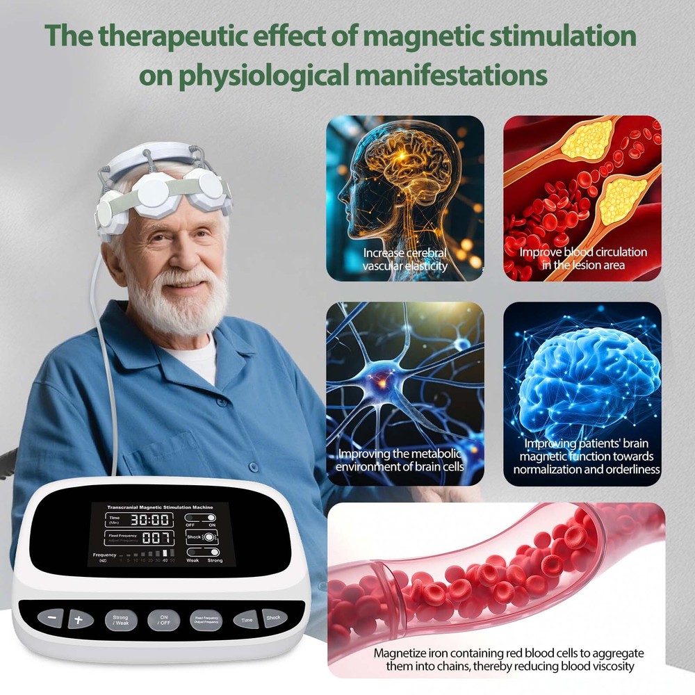 Easy Operation rTMS Machine for Misophonia and Sensory Processing Support Device