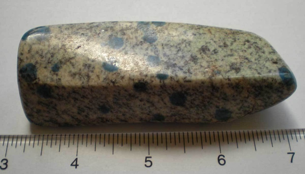 K2 Stone (Azurite and Granite) Specimen sc819