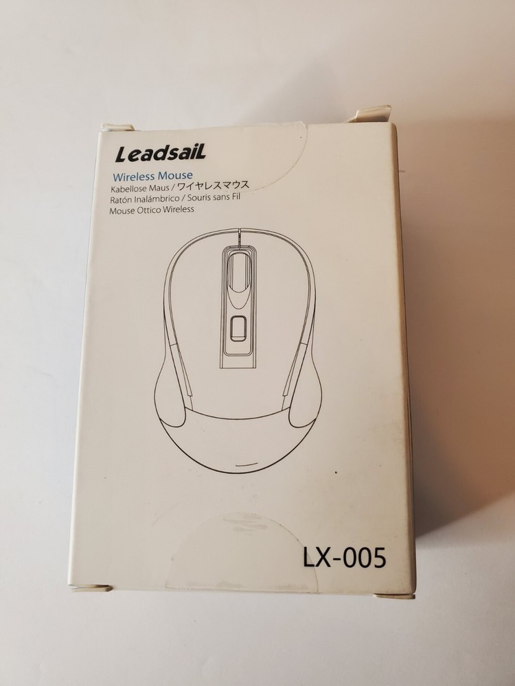 Leadsail Wireless Mouse LX-005 Dark Purple