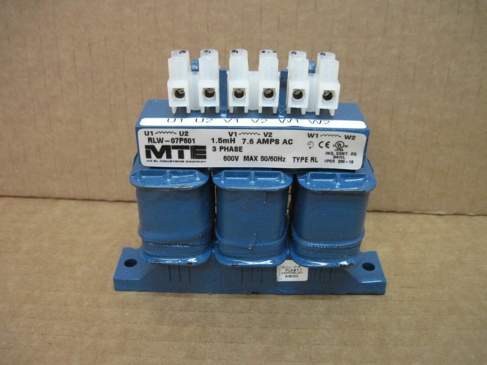 MTE RLW-07P601 3 Phase Reactor