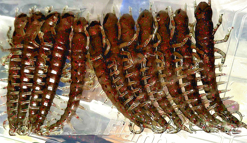 Soft Plastic 3" Hellgrammites Fishing Baits