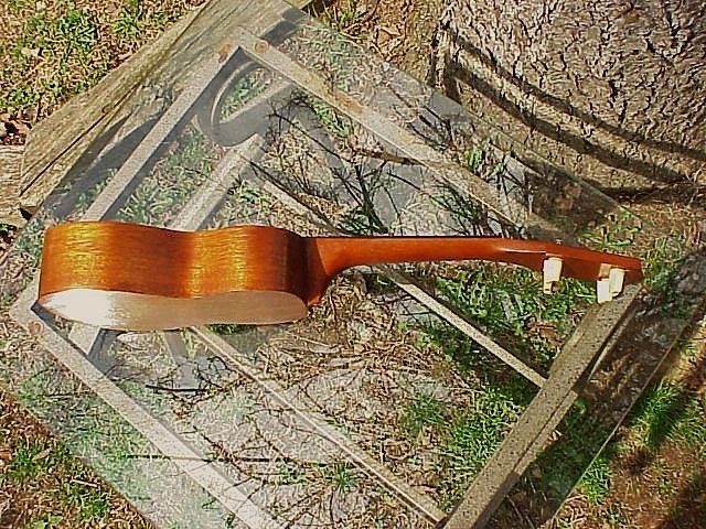 EXCELLENT! 1950s Solid Mahogany Harmony Roy Smeck Uke SOPRANO UKELELE No Strings