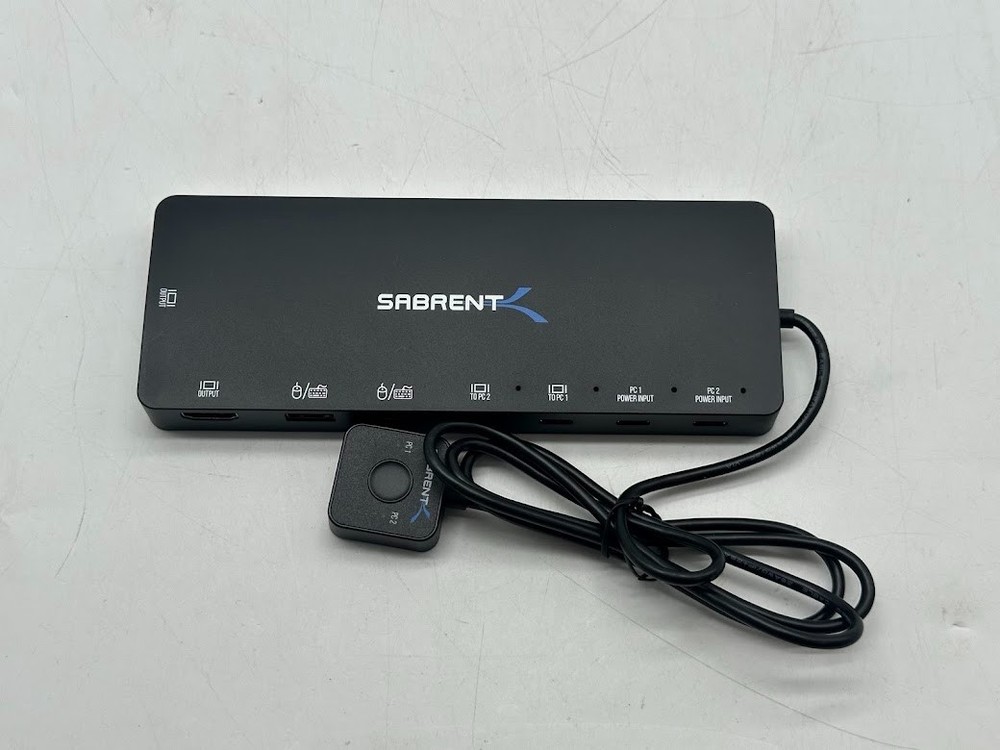 Sabrent 2-Port USB Type-C KVM Switch