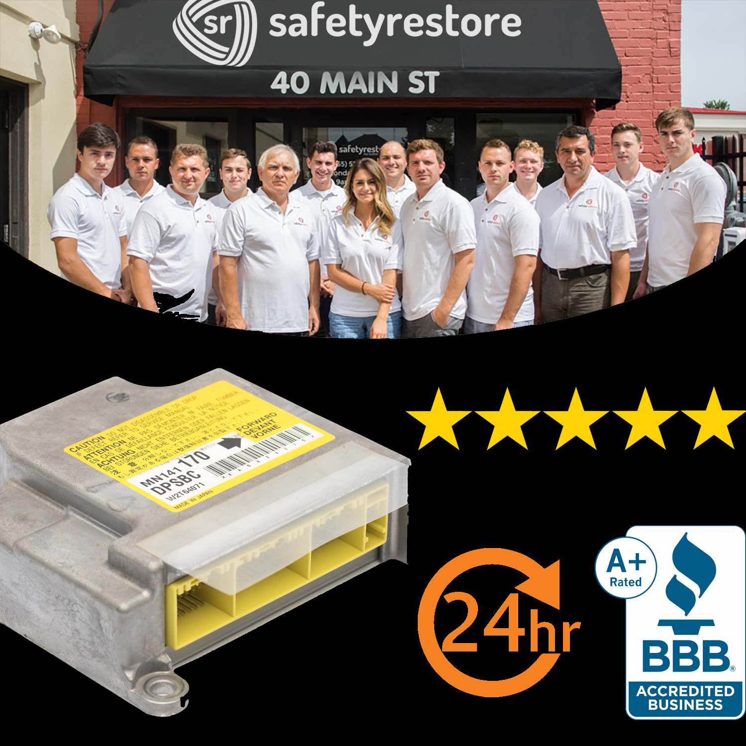 SAFETY RESTORE SRS MODULE RESET - ALL Makes -  💯 OEM