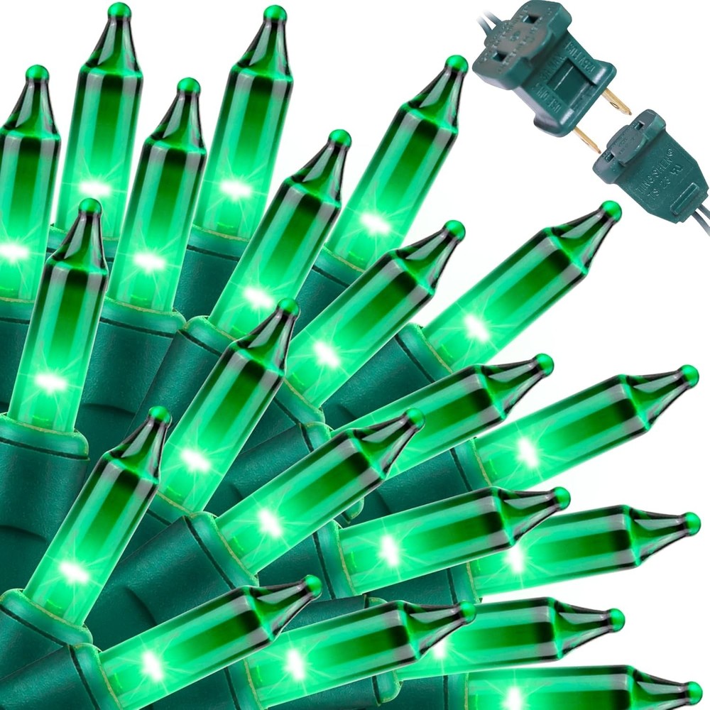 LPHOME St. Patri's Day Mini String Lights, Super-Bright Extendable