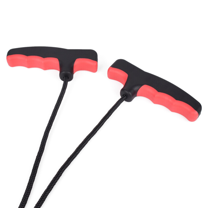 Crossbow Rope String Cocking Device Double Handle Archery Bow Hunting Tool US