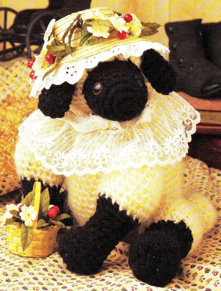 EASTER/SPRING Lacy Lamb/Toy/Crochet Pattern INSTRUCTIONS ONLY