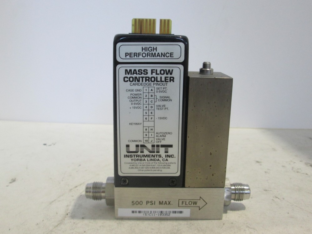 Unit, UFC, Mass Flow Controller, 1 L, O2, Used