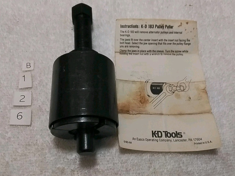 K-D TOOLS  #183 PULLEY PULLER  USA 🇺🇸