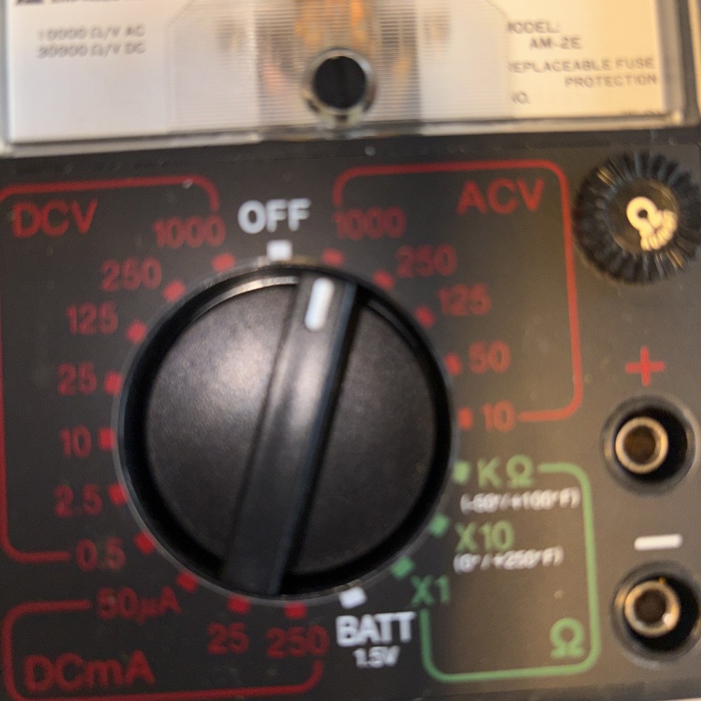 Ambrose Volt-Ohm-Milliammeter Model AM-2E