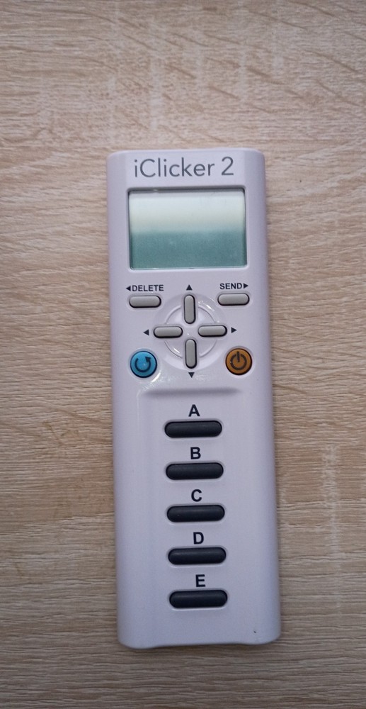 iClicker 2 Student Remote Response System Classroom Clicker Tested