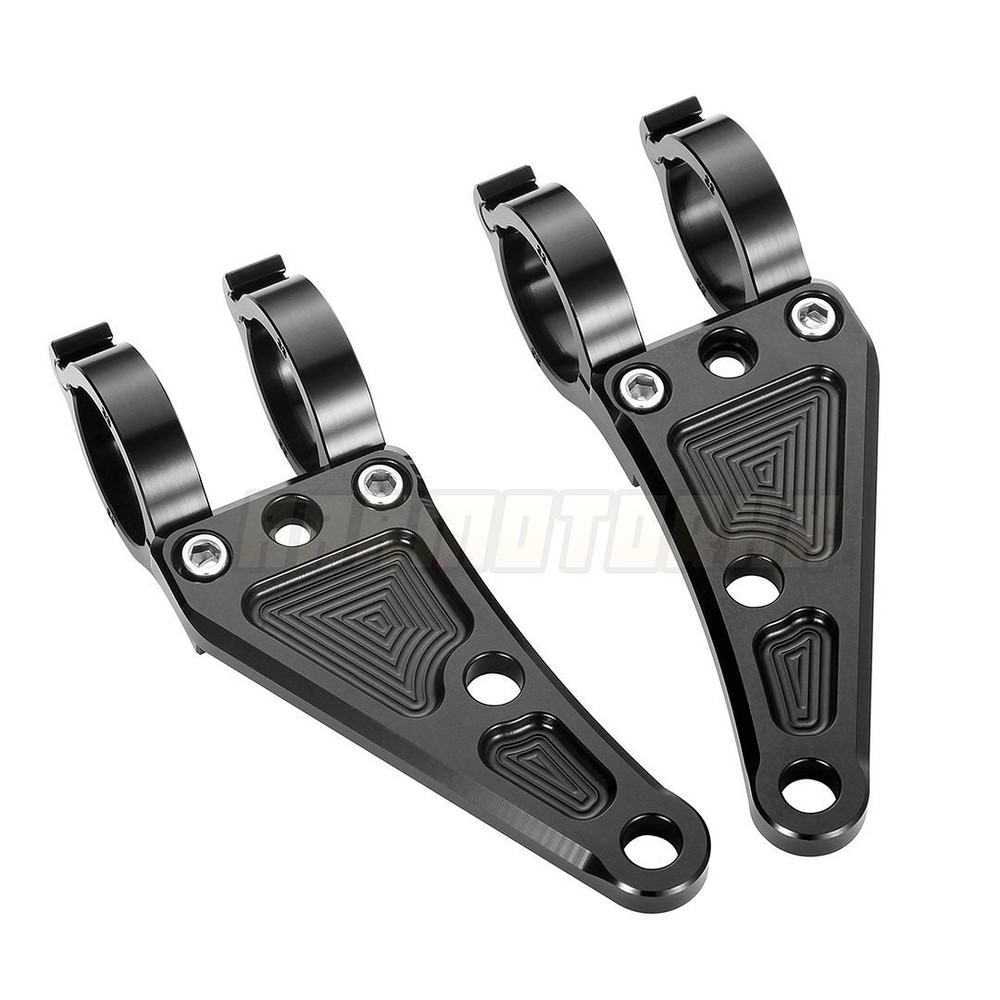 31mm Motorcycle Fork Tubes Headlight Mount Bracket Fork Head Lamp Holder US Ship