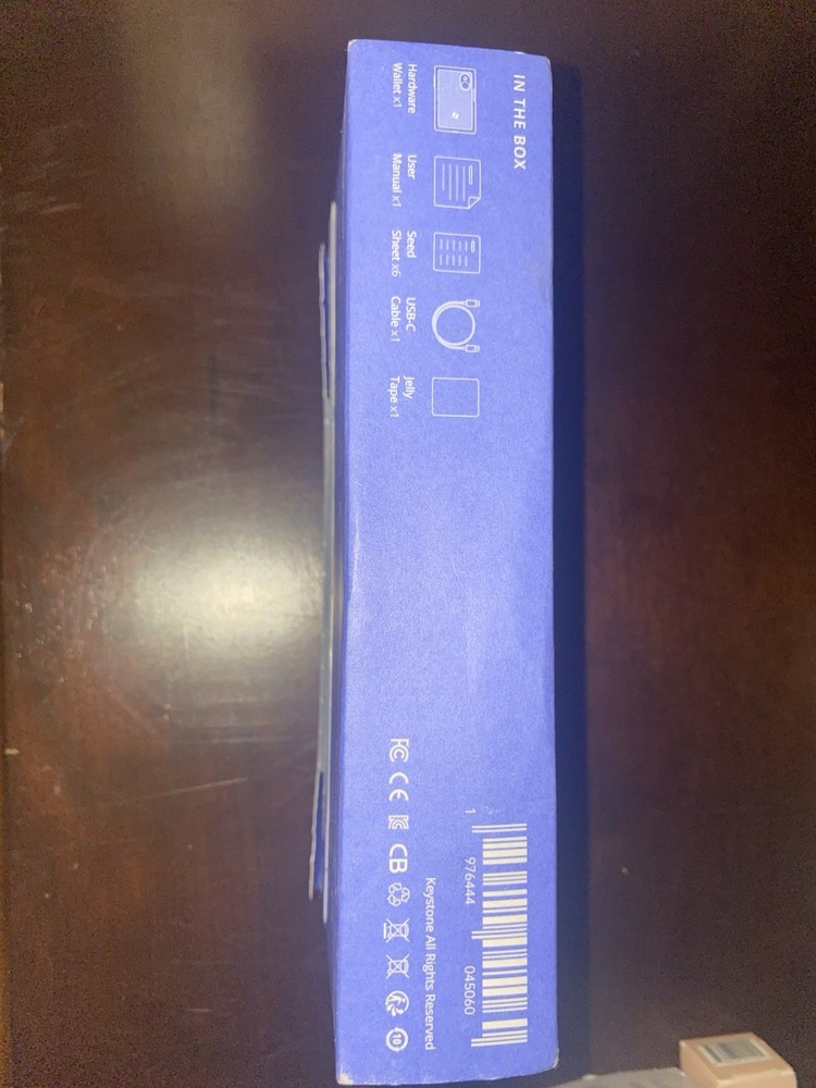 Keystone 3 Pro Cryptocurrency Hardware Wallet/Open Box/New 4" Touchscreen