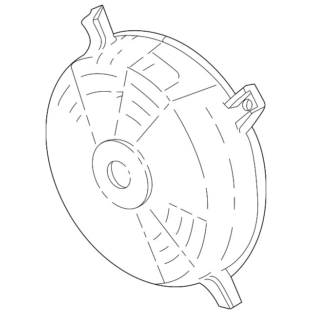 Genuine GM Fan & Motor 91177005