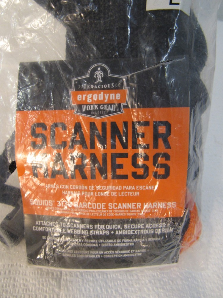 Ergodyne Squids 3138 Barcode Scanner Padded Harness size Large