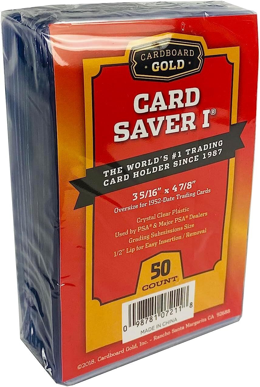 Card Saver 1 Card Holder PSA/BGGraded Card Submittions 50 100 200 500 1000 2000